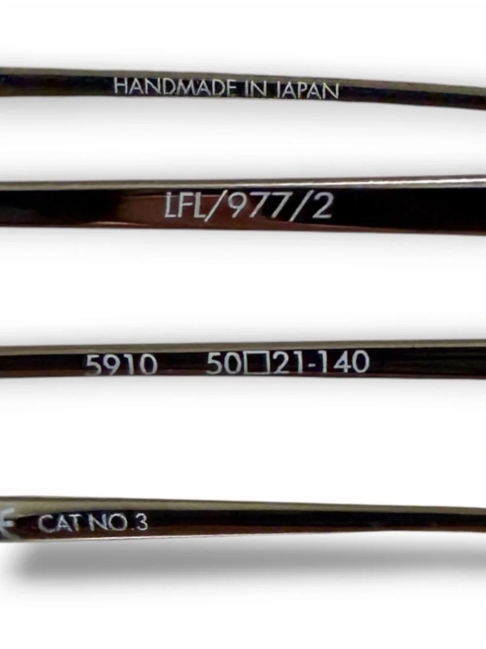 Linda Farrow Dante LFL977 Sunglasses 22K White Gold Aviator NIB Full Set